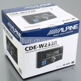 автомагнитола alpine cde-w233r